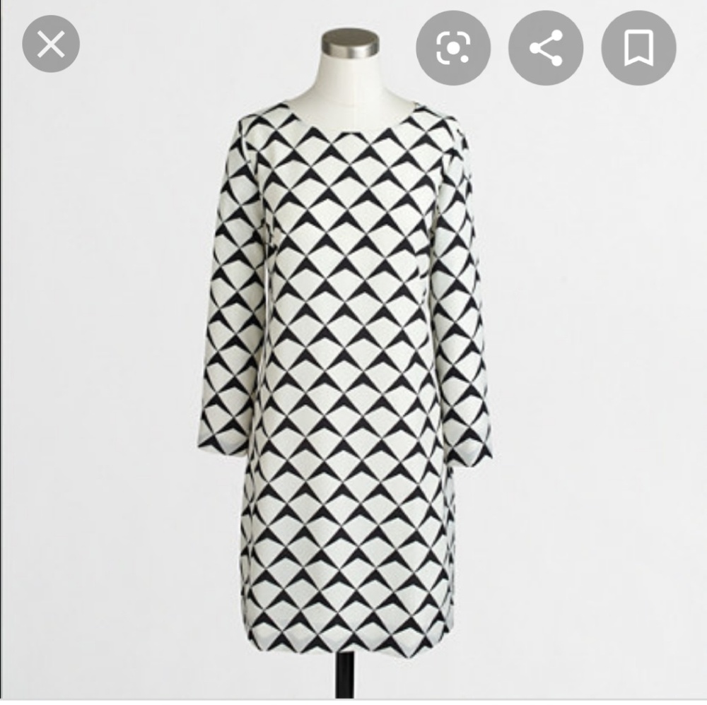 J crew holiday dress sz 10 exc. Cond